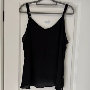 Torrid Elegant Black Camisole
